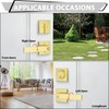 Haidms 2 Pack Gold Exterior Door Lock Set, Front Door