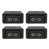 Power Window Switch ,Double Arrows 4PCS Car Glass Lift Switches