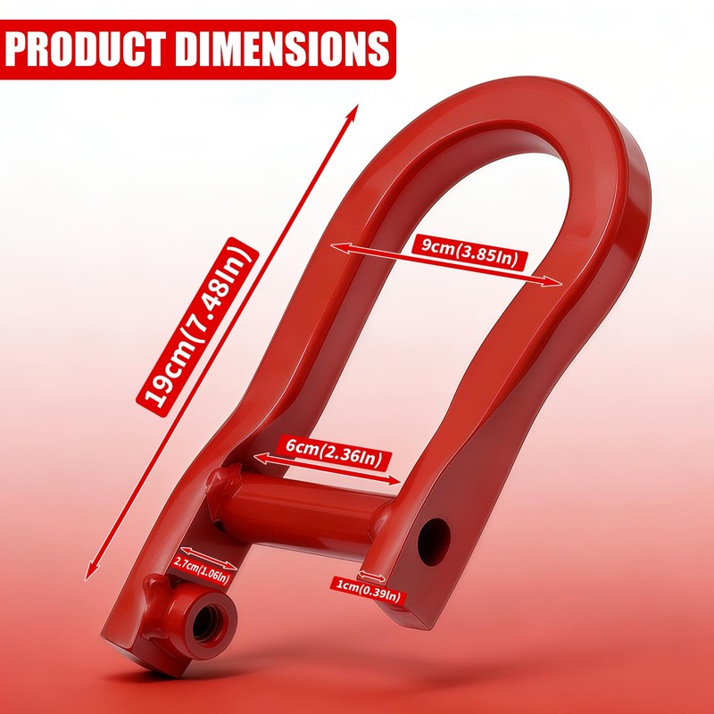 AWL Brothers Front Tow Hooks for Chevy Silverado 1500 &
