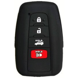Smart Key Fob Cover Remote Case Keyless Protector Jacket for 2019-2024 Toyota Highlander RAV4 C-HR Prius Highlander Camry Avalon C-HR Prius Corolla HYQ14FBC