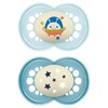 MAM Original Night Schnuller, leuchtend, im 2er-Set, aus SkinSoft Silikon