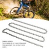 Bike Variable Speed Chain 10 Speed Carbon Steel High Rigidity