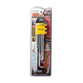 Ichinen Access 12957 Strong Tool Screwdriver 9pc Short Sixth Wrench