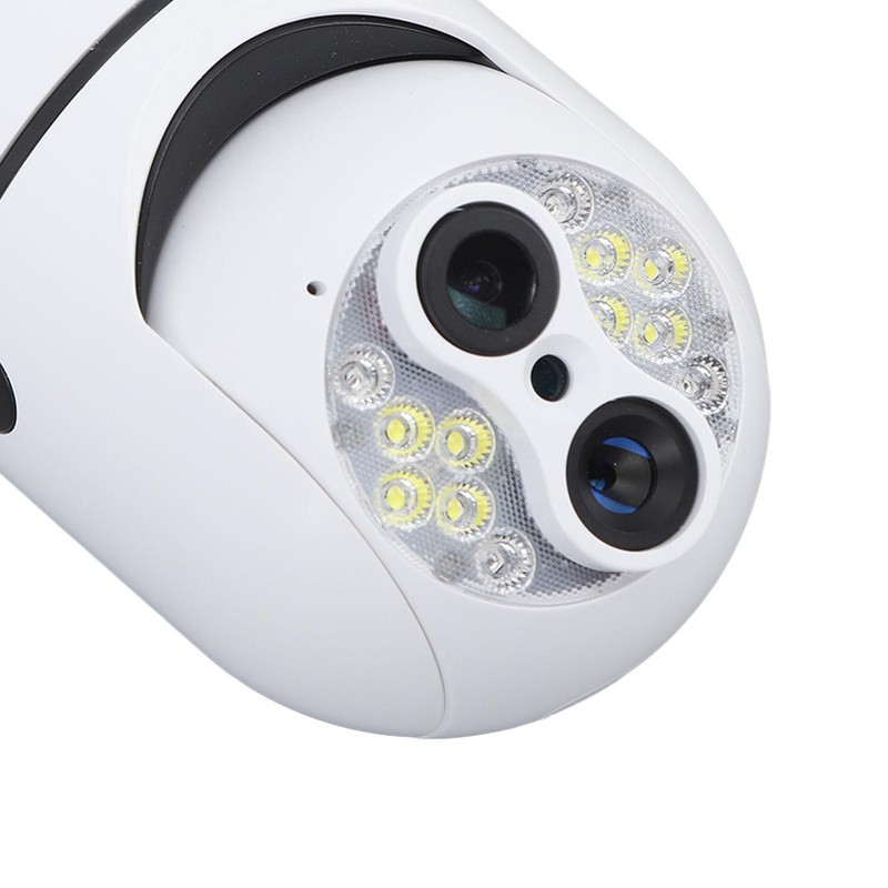 Dual Lens Security Camera WiFi 360 Degree Panoramic Al Human
