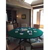 Speed lite poker table cover - felt style tablecloth -