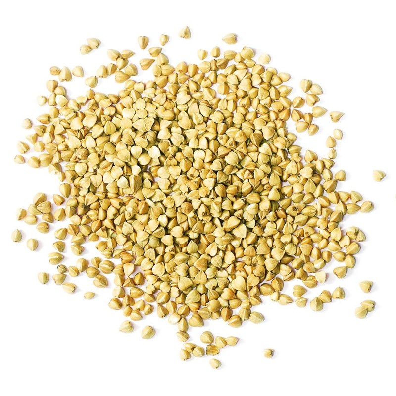 Organic Buckwheat Groats, 8 Ounces - Hulled, Non-GMO, Kosher, Raw,