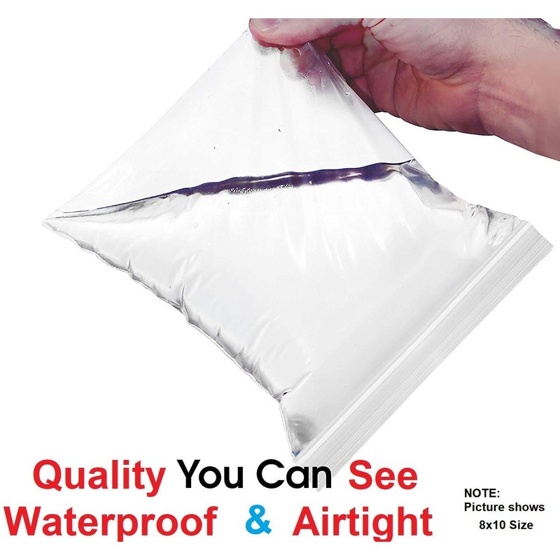 CuteBox Re-Sealable Zip Lock Seal Poly Bags (2" x 2")