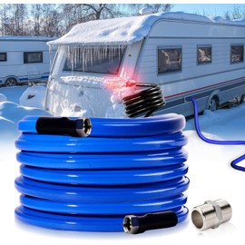 Yurnomy 45FT Heated Water Hose for RV,Rv Heating Water Hose,-45 ℉ Antifreeze Heated Drinking Garden Water Pipe,Rv Accessories for Camper