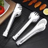 3 Pcs Serving Buffet Tongs, 9 inch Multifunctional Kitchen Tongs
