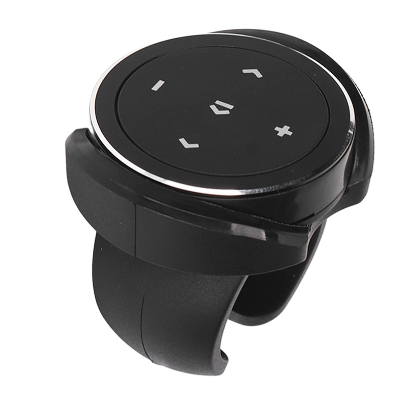 Button Bluetooth Remote Control Kit for IOS for Android Black