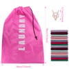 2 Pack Upgrade Extra Large Travel Laundry Bag with Drawstring,