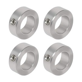 AZSSMUK 5/8" Shaft Collar Stainless Steel Lock Axle Collar Clamp Set Screw,4-Packed