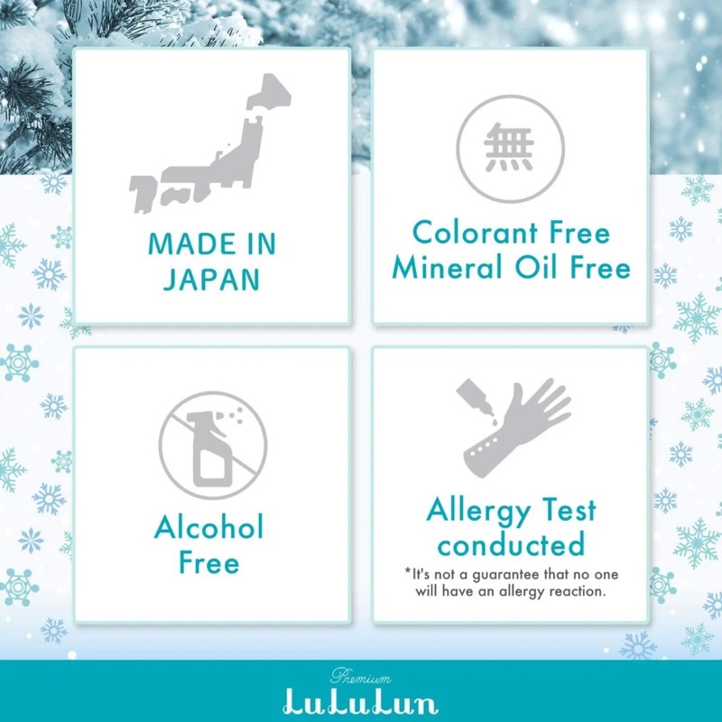 Face Mask, Face Pack, Premium Lulun, Snow (White Vanilla Scented),
