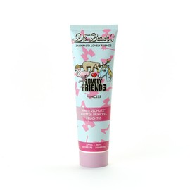 Dr. Bauer's Lovely Friends Zahnpasta mit Glitzer Motiven, viele tolle Geschmacksrichtungen, Zahncreme für Kinder und Erwachsene, nachhaltiger Verpackung, 90ml pro Tube PRINCESS 6er Pack (6x 90ml)