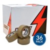 Pack X36 Cinta Adhesiva Canela Mayoreo 48x150m