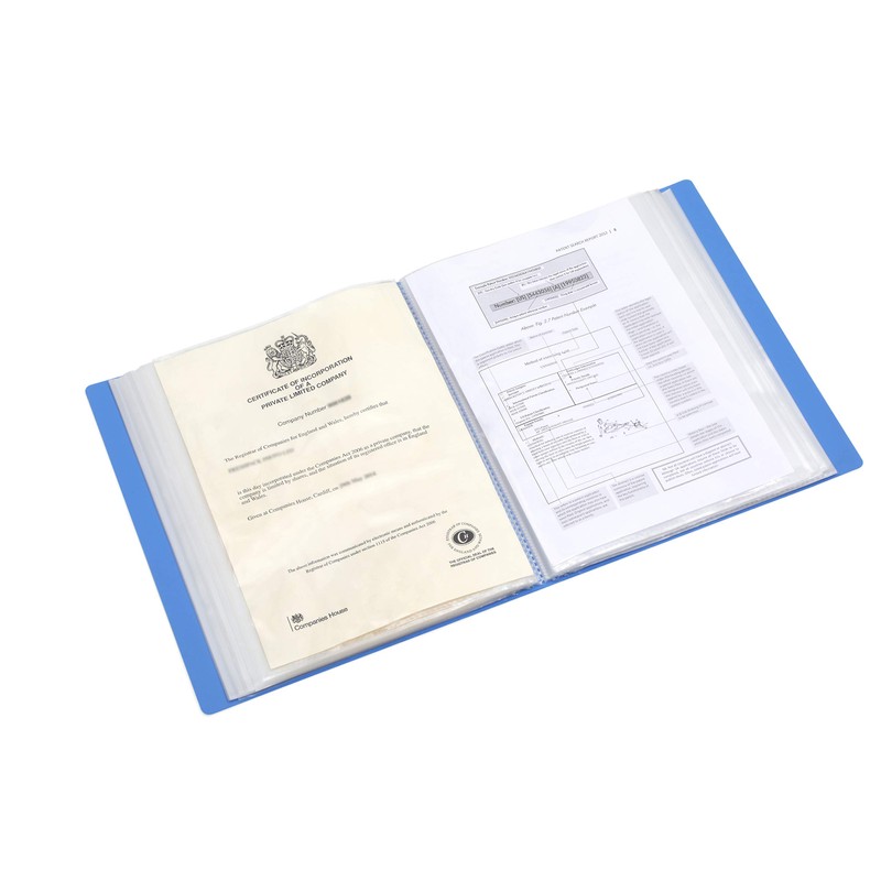 A4 Presentation Display Book - File Folder with 150 Pockets