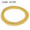 sourcing map Latex Tubing 2mm ID 4mm OD 5m Elastic