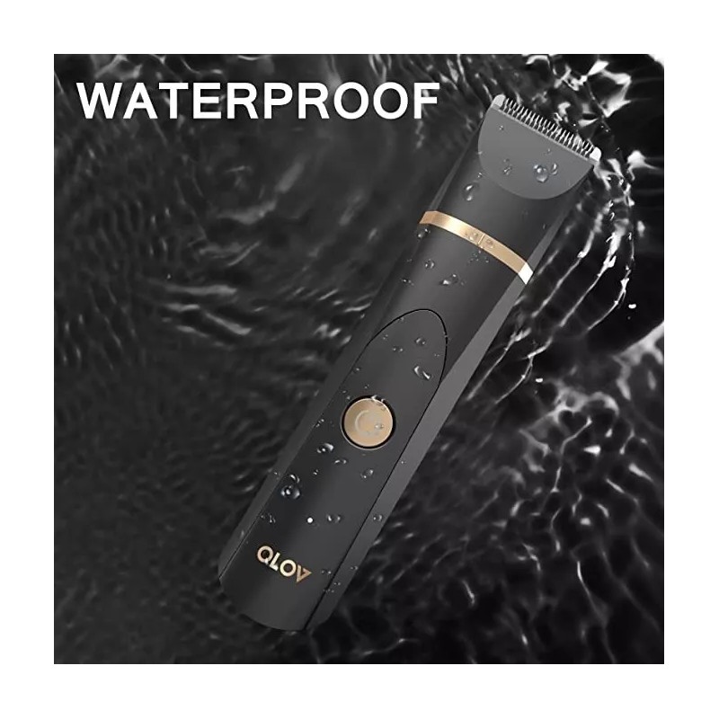 Olov Recortadora Eléctrica De Vello Corporal 2 Cabezales