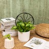 2 Pcs 14in Indoor Metal Garden Circle Plant Trellis for
