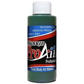 ProAiir Face and Body Painting Makeup - 2oz (60ml) Green
