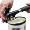 iheyfill safety can opener, stainless steel, ergonomic non-slip design with
