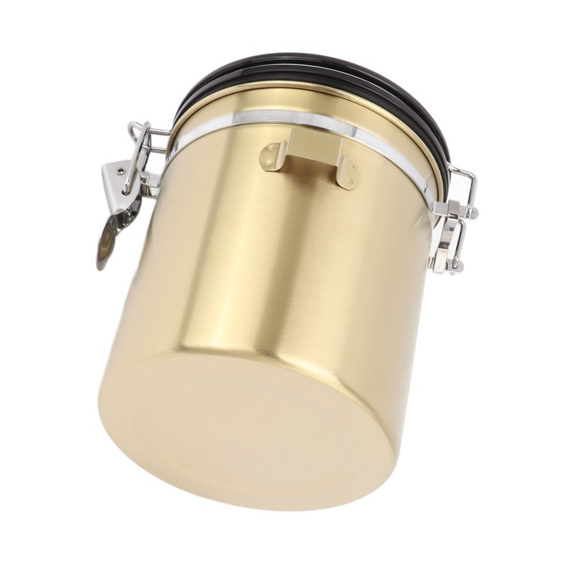 Sealed Sealed Coffee Canister 304 Stainless Steel Coffee Storage Tank