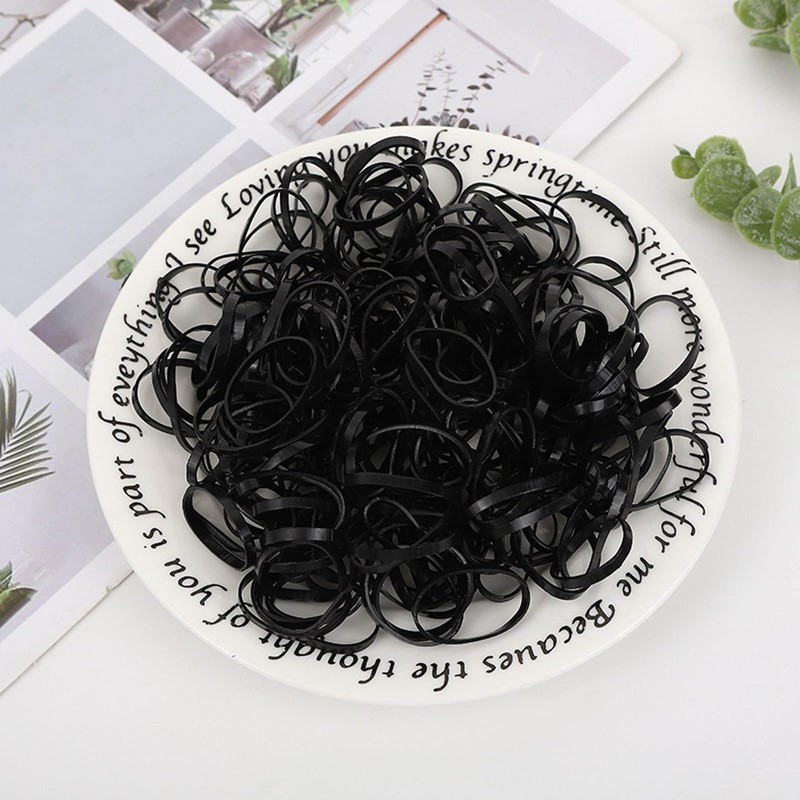 SZSL Rubber Bands, Disposable Hair Ties for Tying Your Hair,