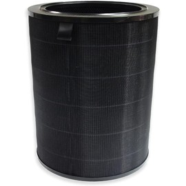CAN-MEAGEREN Replacement True H13 Filte Compatible with Smartmi Air Purifier Large room, Part No. KQJHQ01ZM, 4-Stage Filtration High-efficiency Activate 1-pcs
