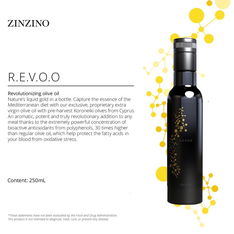 Zinzino - Revoo - Next-Generation Extra Virgin Olive Oil, 30x