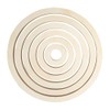 Ideen mit Herz Wooden Ring Frames | Round | Pack