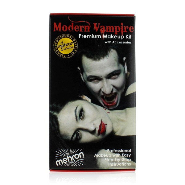 Mehron Complete Modern Vampire Make up Character Kit