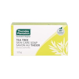 Thursday Plantation Thursday Plantation Tea Tree Bar Soap - Gentle Face & Body Cleanser for Daily Shower, Bath - Nourishing, Refreshing Skincare for All Skin Types - 115g
