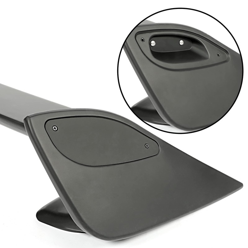 HECASA Trunk Spoiler w/3RD LED Brake Ligh Compatible with 2000-2005