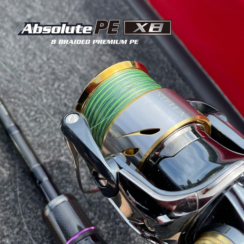 VARIVAS Absolute PE X8, 492.1 ft (150 m), Green Marking