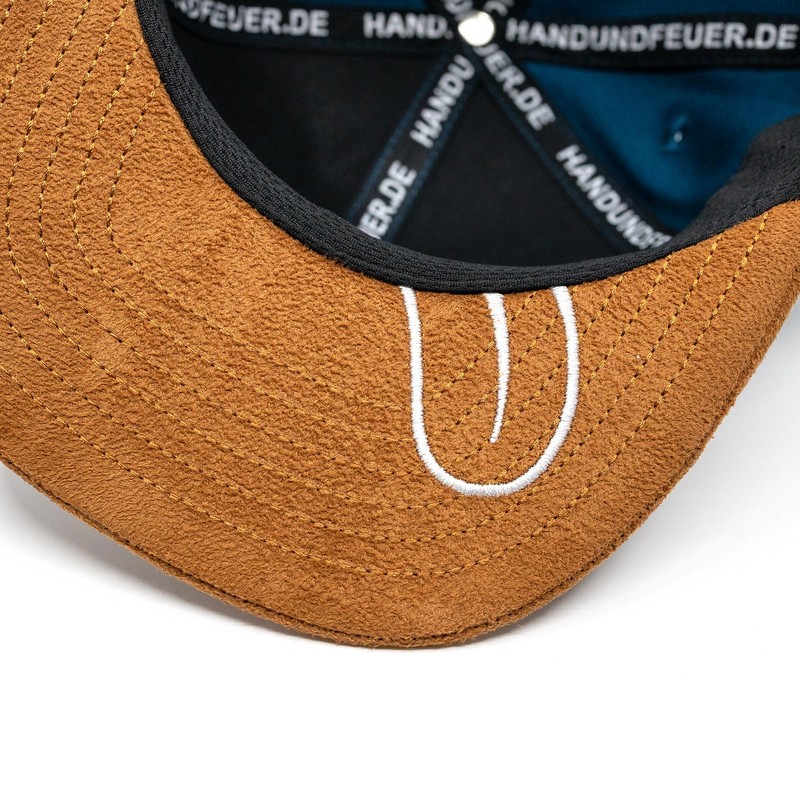 Hand und Feuer Snapback Cap Children's Naughty Badger Dark Blue