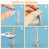 Hexagonal Nuts Set, Stainless Steel Nuts, Self-Locking Nuts, Locking Nuts,