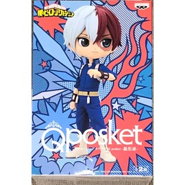 Banpresto My Hero Academia Q posket-SHOTO TODOROKI-(ver.A), Multiple Colors (BP17618)