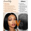 Bob Wig Human Hair 13x4 HD Transparent Lace Front Wig