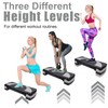 Exercise Workout Aerobic Step Platform Trainer, 31" Aerobic Stepper with