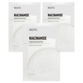 네시픽 나이아신아마이드 브라이트닝 마스크팩 30g, 1개입, 3개 Nesifique Niacinamide Brightening Mask Pack 30g, 1 Piece, 3 Packs