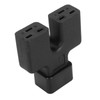 IEC320 C20 to Dual IEC320 C19 Power Adapter IEC320 C20
