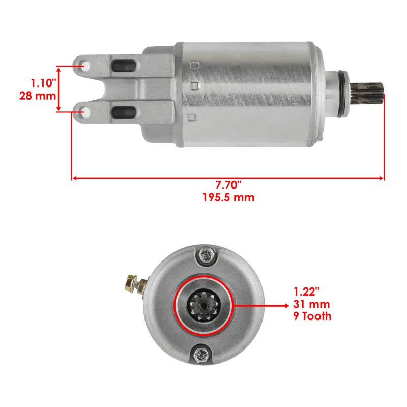 Celox Starter for Bombardier Can-Am Traxter Max 500 4X4 Auto