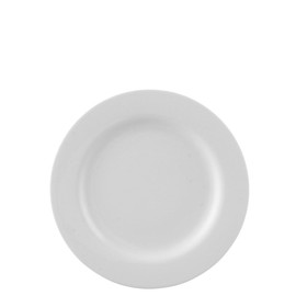 Rosenthal Moon Weiß Frühstücksteller 22 cm Fahne