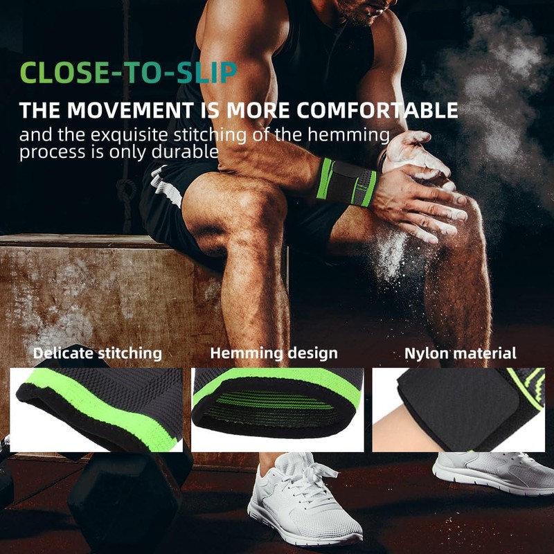 Wrist Strap Compression Wrist Strap Fitness Weightlifting Sprain Tendonitis Carpal