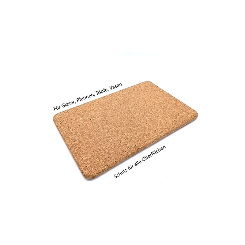 Cork Trivet (Rectangular) for Pan, Glass, Pot, Binding Supplies, 35