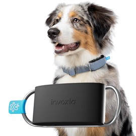 Minitailz Invoxia - Health & GPS Tracker for Dogs No.1 - Heart and Respiratory Scan - Real-time Tracking - Activity and Wellbeing Analysis - Small, Lightweight