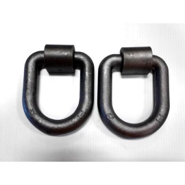 Wallace Forge QTY:2 Wallace Forge 5/8" Fordged Weld-on D-Ring-6000LB SWL /19000LB MBS Free S&H