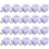 uxcell Shelf Support Pegs Glass Clamp Bracket Zinc Alloy Nail
