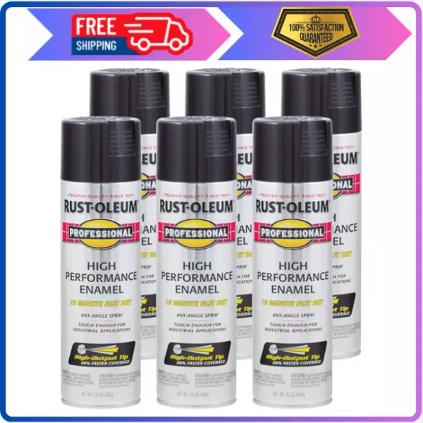 Rust-Oleum 7579838 High Performance Enamel Spray Paint, 15 Oz 6