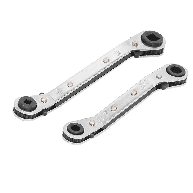 HVAC Service Wrench 3/8 to 1/4in 5/16 to 1/4in Stainless